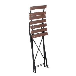 Сгъваем кетъринг стол GOMBE - орех