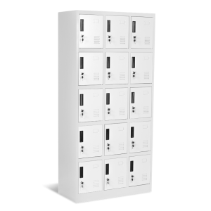 Метален шкаф Carmen CR-1245 K сив