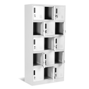 Метален шкаф Carmen CR-1245 K сив