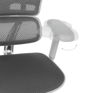 Ергономичен стол ERGOHUMAN ELITE 2 - сива рамка - сив