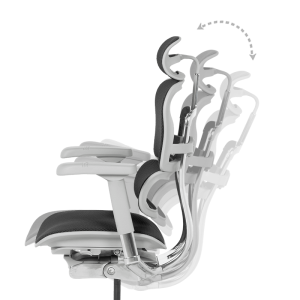 Ергономичен стол ERGOHUMAN ELITE 2 - сива рамка - черен