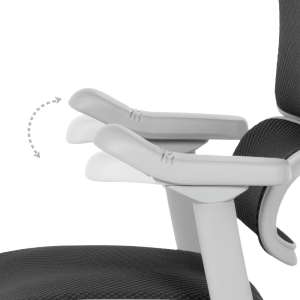 Ергономичен стол ERGOHUMAN ELITE 2 - сива рамка - черен