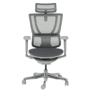 Ергономичен стол ERGOHUMAN IOO ULTRA - сива рамка - сив