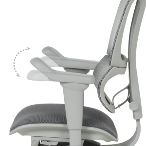 Ергономичен стол ERGOHUMAN IOO ULTRA - сива рамка - сив