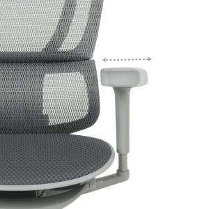 Ергономичен стол ERGOHUMAN IOO ULTRA - сива рамка - сив