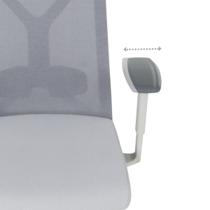 Ергономичен стол SARON - сив