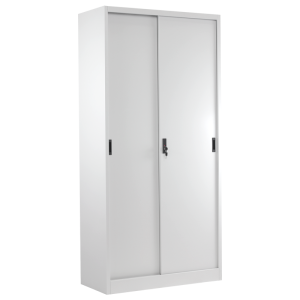 Метален шкаф Carmen CR-1266 J - сив