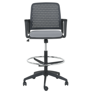 Работен офис стол Carmen 7556 - сив