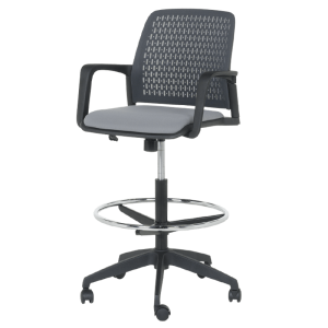 Работен офис стол Carmen 7556 - сив