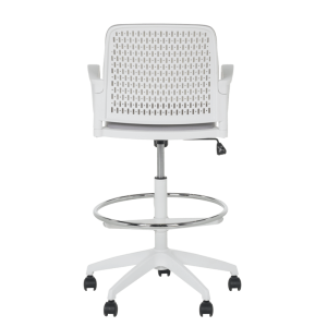 Работен офис стол Carmen 7556 W - светлосив