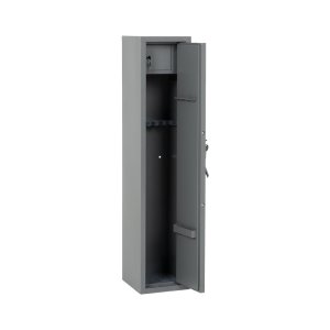 Оръжеен сейф за 5 пушки Carmen CR-1296 KZ - графит