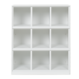 Метална етажерка Carmen CR-1297 K - бяла