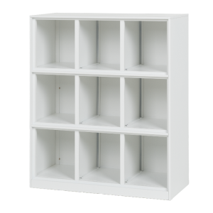 Метална етажерка Carmen CR-1297 K - бяла