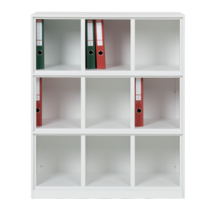 Метална етажерка Carmen CR-1297 K - бяла