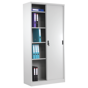 Метален шкаф Carmen CR-1266 L - сив