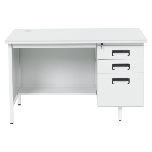 Метално бюро Carmen CR-1317 L - сиво