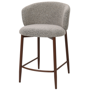 Бар стол MEMO - черен -кафяв 170 WAL