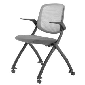 Посетителски стол AGNO - тъмносив