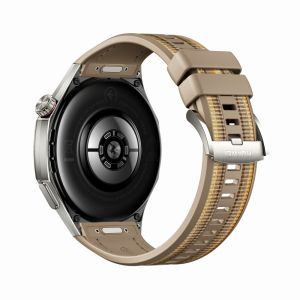 Часовник Huawei Watch GT6 Pro, Atum-B29W, Brown Woven+Huawei Scale 3, Dobby-B19