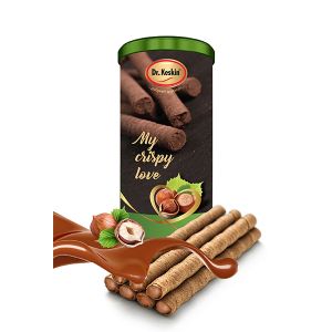 БИО шоколадови пури с лешников крем Dr. Keskin, 140 гр.