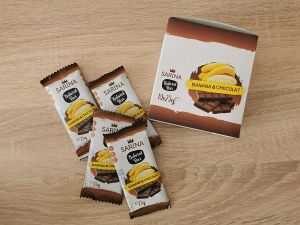 10 бр. Натурален десерт "Сарина" - ШОКОЛАД и БАНАН 10бр. x 25 гр.