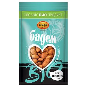 БИО Бадем, сурови ядки, Dr. Keskin, 100гр