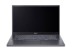 Лаптоп Acer Aspire 17, A17-51M-59K6, Intel Core 5 120U (up to 5.00GHz, 12MB), 17.3" FHD (1920x1080) IPS slim bezel LCD, 16GB DDR5 4600MHz, 512GB PCIe NVMe SSD, Intel UMA, FHD Cam,WiFi 6E, BT 5.1, Backlit Kbd, No OS, Steel Gray