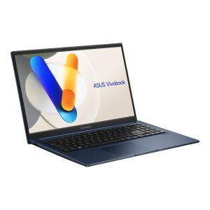 Лаптоп Asus Vivobook X1504VA-BQ2626, Intel 3-1315U ( 1.2 GHz (10MB Cache, up to 4.5 GHz, 6 cores, 8 Threads),15.6" FHD,(1920x1080) AG,16GB DDR4, SSD 512GB,Backlit Chiclet Keyboard No OS,Quiet Blue