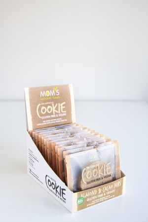 Бисквитка бадем и какаови зърна Mom's, без глутен 50 гр