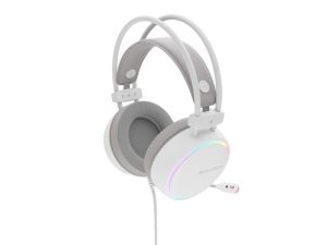 Слушалки Genesis Headset Neon 613 G2 With Microphone RGB Illumination White