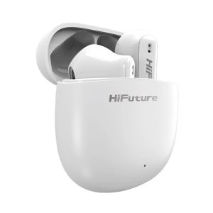 Слушалки HiFuture ColorBuds2 White, Fashion TWS Earbuds, *5+15hours Play time,  Bluetooth 5.3, 10MM Driver, Soft Bass, Comfort Fit, Colorful option