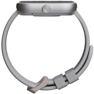 Часовник HiFuture Lume Silver Grey, 1.85 " IPS, Powered by Dual Core, Aerospace-Grade Ultra Light Aluminum Frame, Bluetooth Call, 3D User Interface, 1ATM Waterproof, 24/7 True Heart Rate & Blood Oxygen Sensor, 100+ Sports Mode, Up to 7 days daily use