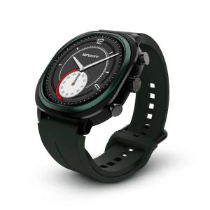 Часовник HiFuture AIX Lite Green,  1.43" AMOLED,  466*466, Powered by Dual Core & Syntra AI, Bluetooth Call, 1ATM Waterproof, Sixth Generation Health Sensor, Up to 10 days daily use, Extra Fabric Strap inbox