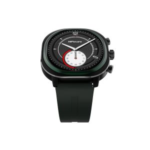 Часовник HiFuture AIX Lite Green,  1.43" AMOLED,  466*466, Powered by Dual Core & Syntra AI, Bluetooth Call, 1ATM Waterproof, Sixth Generation Health Sensor, Up to 10 days daily use, Extra Fabric Strap inbox