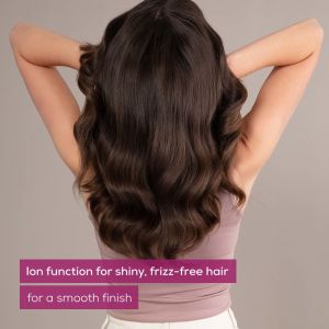 Електрическа четка за коса Beurer HT 85 Rotaiting  hot air brush, ionic function, caremic coating, 2 interchangeable attachments: Heated brush and curling brush, 2 heat settings & cold air setting