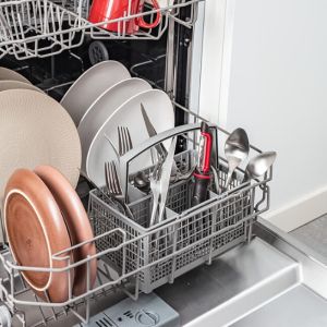 Белачка Tefal K2071014, Ingenio, Peeler, Kitchen tool, Stainless steel blades, 30x9.8x3.6cm, Up to 230°C, Dishwasher safe, black and red