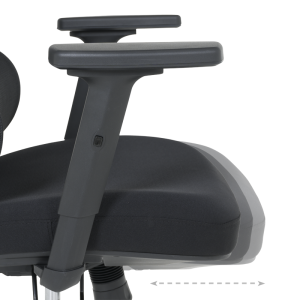 Ергономичен стол Carmen 7589 - черен