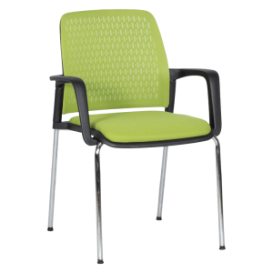 Посетителски стол Carmen 1138 CH - зелен