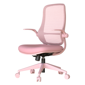 Ергономичен стол ASTARA - светлорозов