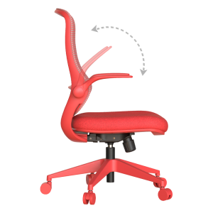 Ергономичен стол ASTARA - червен