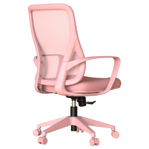 Работен стол BARDA - светлорозов