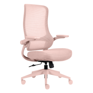 Ергономичен стол BAKU - светлорозов