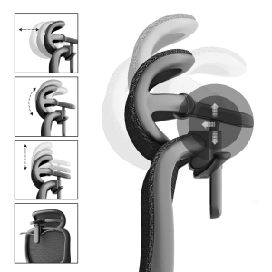 Ергономичен стол TARTAR - черен