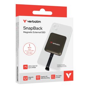 Твърд диск Verbatim SnapBack SSD 1TB Mocha Metallic