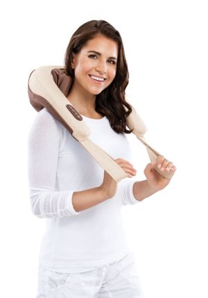 Масажор Beurer MG 153 4D neck massager, Penetrating kneading massage, 4D massage heads, washable cover, heat function, 2 intensity levels + 1 massage mode