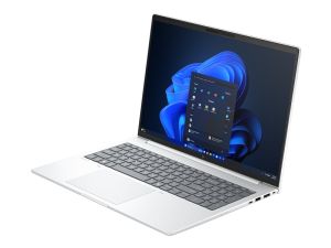 Лаптоп HP EliteBook 8 G1i AI 16" Glacier Silver, Ultra 7-255U(up to 5.2GH/12MB/12C), 16" WUXGA AG 300nits, 32GB 5600Mhz 1DIMM, 1TB PCIe SSD, WiFi 7 + BT 5.4, Backlit Kbd, FPR, Smart Card Reader, 3C Batt, Win 11 Pro, 3Y Offsite