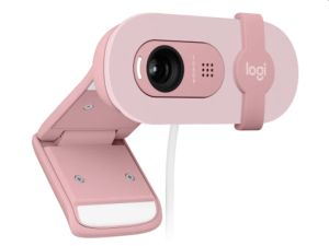 Уебкамера Logitech Brio 100 Full HD Webcam - ROSE - USB - N/A - EMEA28-935 - WEBCAM