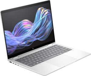 Лаптоп HP EliteBook X Flip G1i AI 14" Glacier Silver, Intel® Core™ Ultra 7-258V(up to 4.8GH/12MB/8C), 14" WUXGA AG 800nits Touch, 32GB On-board, 1TB PCIe SSD, HP R15 5G Solution WWAN, WiFi 7 + BT 5.4, FPR, Backlit Kbd, 6C Batt, Win 11 Pro, 3Y Offsite