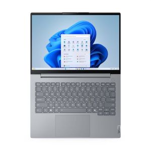 Лаптоп Lenovo ThinkBook 14 G8 Intel Core Ultra 5 225U (up to 4.8GHz, 12MB), 16GB DDR5-5600, 512GB SSD, 14" WUXGA (1920x1200) IPS AG, Integrated Graphics, 1080p&IR Cam, Backlit KB, 3 cell, WLAN, BT, FPR, DOS, 3Y CCI