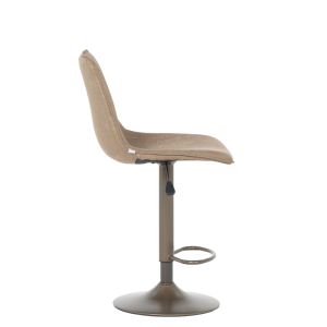 Бар стол LACOVIA - светлокафяв